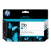 HP 730 130 ml Cyan Ink Cartridge T1600/T1700/T2600