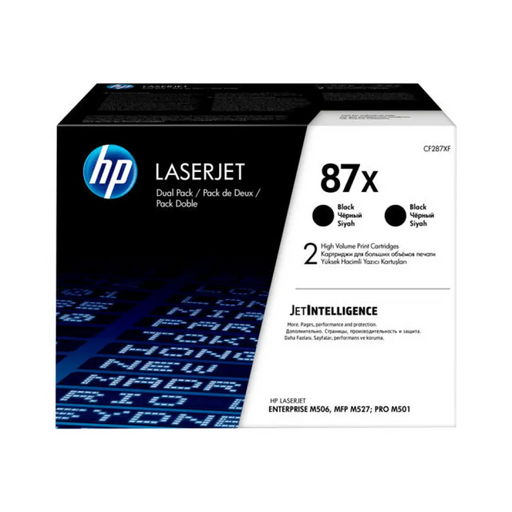 HP 87X оригинална тонер касета LaserJet CF287XD черна
