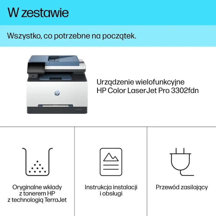 HP Color LaserJet Pro MFP 3302fdn Laser A4 600 x 600 DPI 25