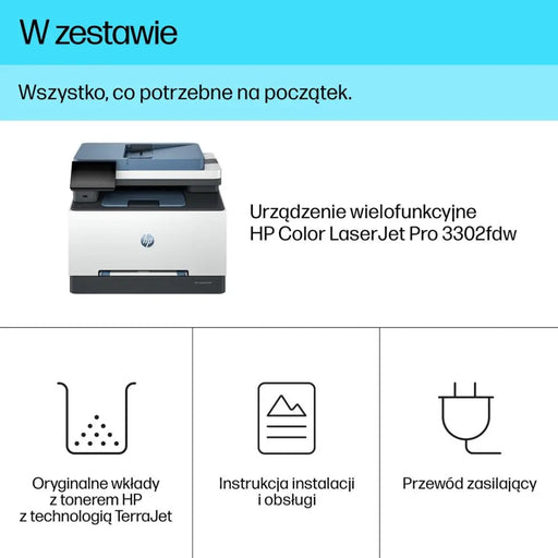 HP Color LaserJet Pro MFP 3302fdw Laser A4 600 x 600 DPI 25