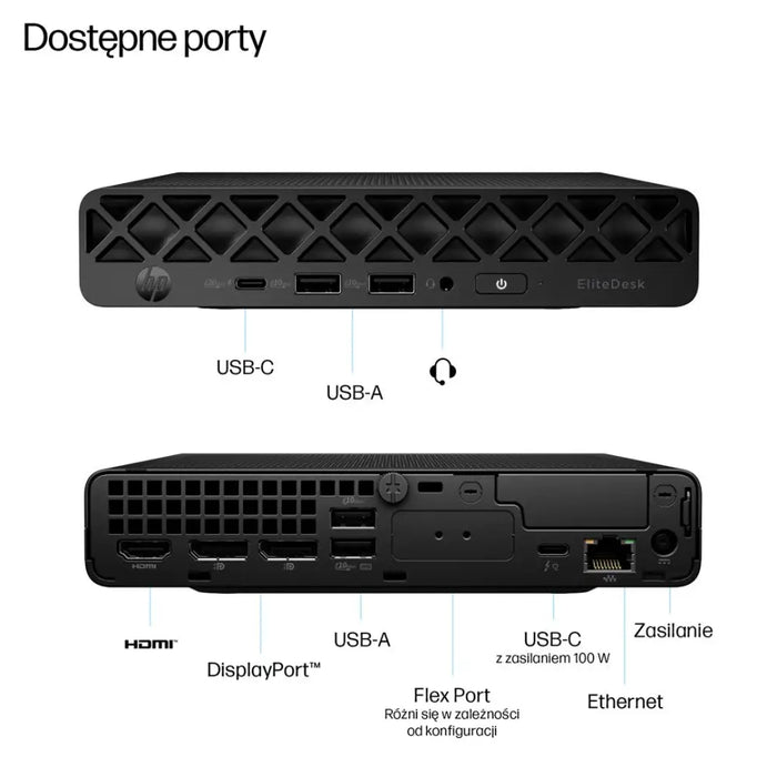 HP EliteDesk 8 Mini G1i Ultra 5 235T 16GB DDR5 SSD512 Intel