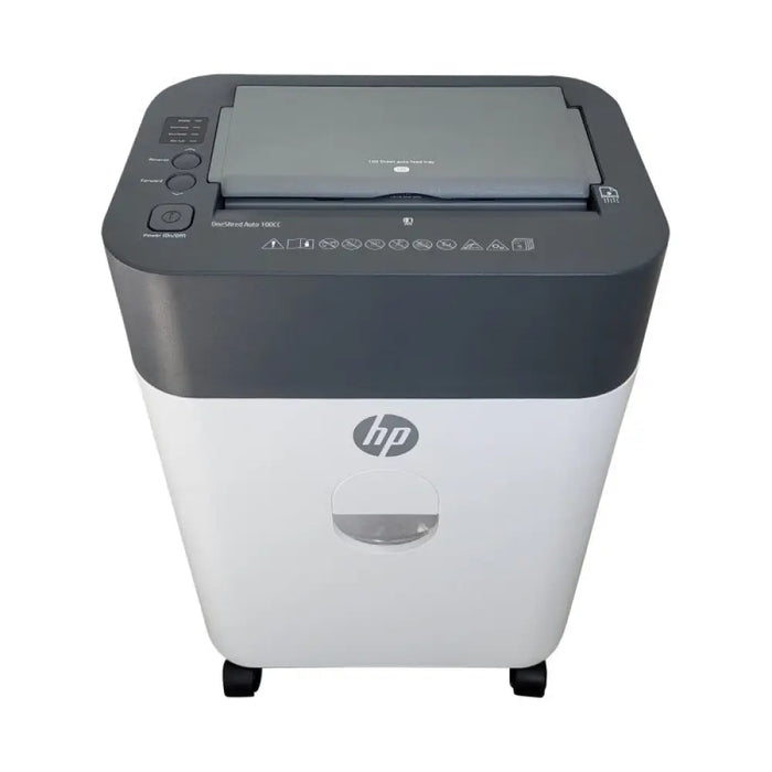 HP ONESHRED Auto 100CC бяло-сив шредер