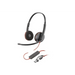 HP Poly Blackwire 3220 Stereo USB-C Black Headset + USB-C/A