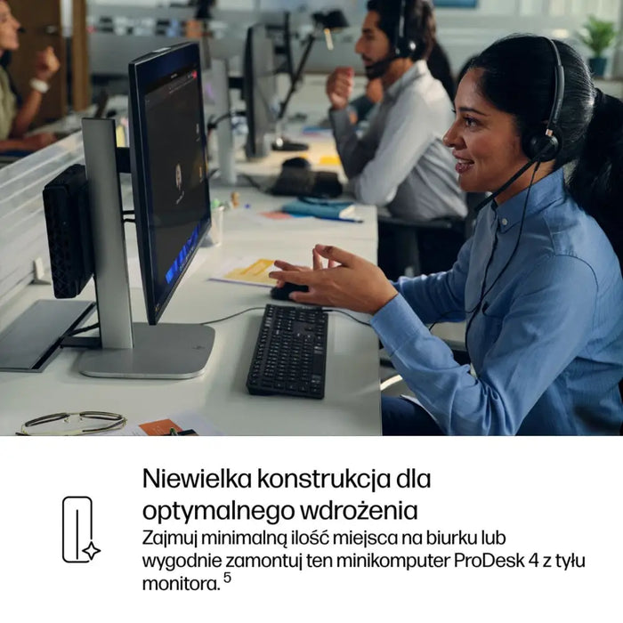 HP ProDesk 4 Mini G1i Ultra 5 225T 16GB DDR5 5600 SSD512