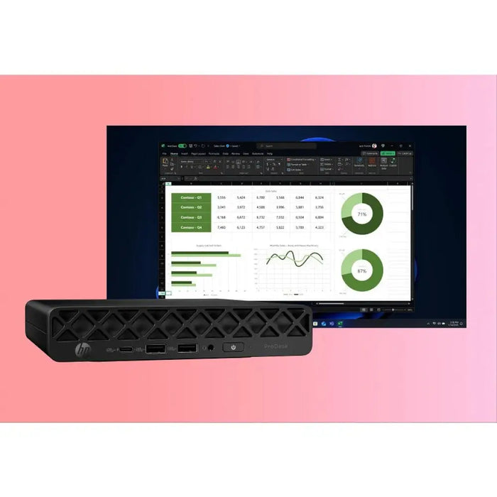 HP ProDesk 4 Mini G1i Ultra 5 225T 16GB DDR5 5600 SSD512