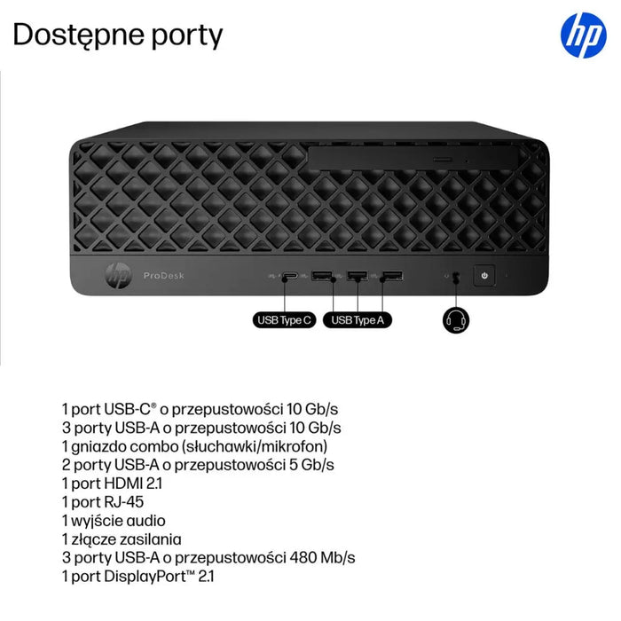 HP ProDesk 4 SFF G1i Настолен AI PC Intel Core Ultra 7 265