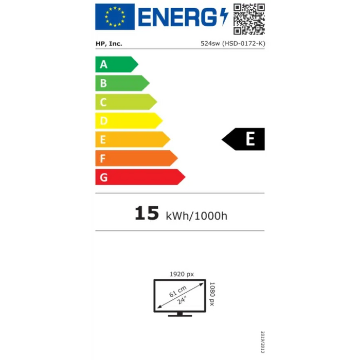 HP Series 5 23,8’’ FHD бял монитор - 524sw