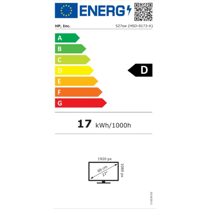 HP Series 5 27’’ FHD бял монитор - 527sw