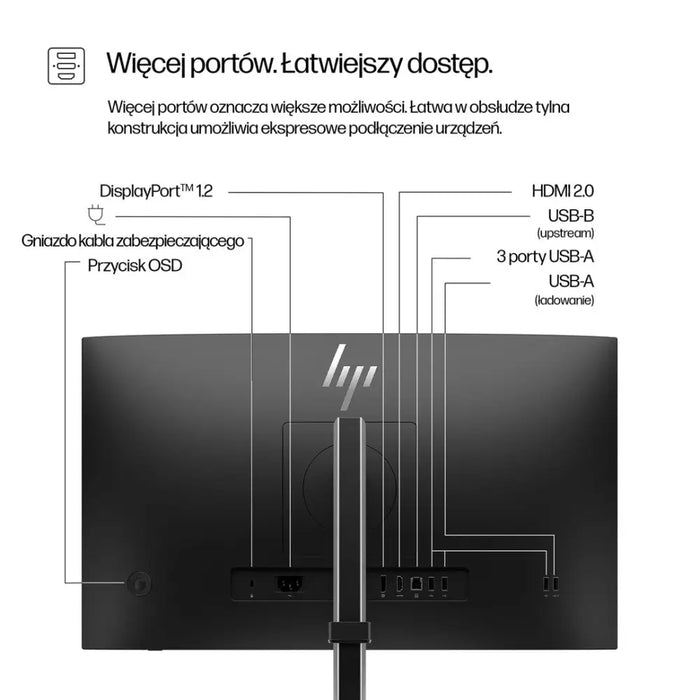 HP Series 5 Pro 23,8-инчов FHD монитор - 524pf