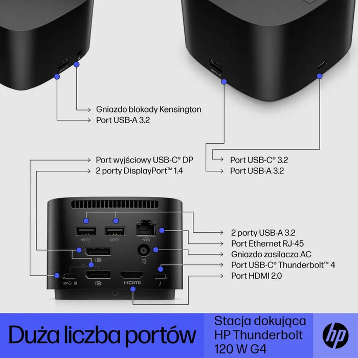 HP Thunderbolt Dock G4 - докинг станция