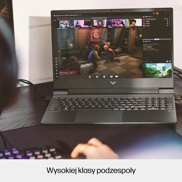 HP Victus 15-fa0999nw i5-12450H 15,6’’FHD AG IPS 144Hz 16GB
