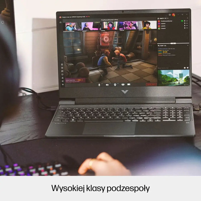HP Victus 15-fa0999nw i5-12450H 15,6’’FHD AG IPS 144Hz 16GB