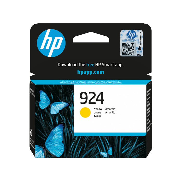 ГЛАВА HP 924 YELLOW 4K0U5NE СЪВМЕСТИМ С INSTANT INK