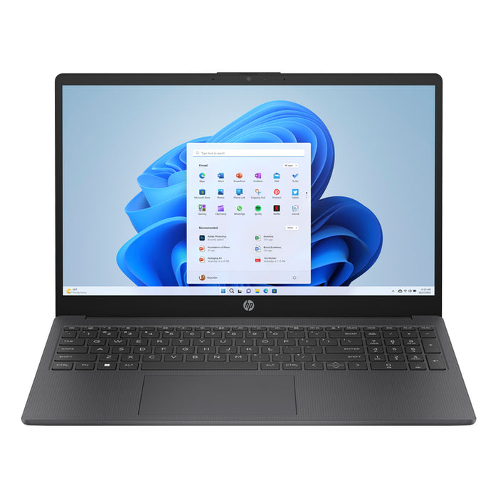 Лаптоп HP 15-FC0027NU C86KDEA 15.6 ", AMD RYZEN 5 7520U, RAM 16 GB, SSD 512 GB, AMD RADEON GRAPHICS, WINDOWS 11, CHALKBOARD GRAY