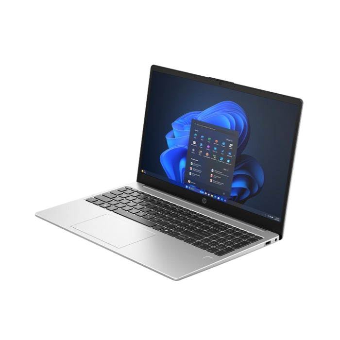 HP 250R G10 Turbo сребрист, Core 3-100U (до 4.7Ghz/10MB/6C), 15.6" FHD AG 300nits, 8GB 3200Mhz 1DIMM, 512GB PCI SSD, Wi-Fi 6 + BT 5.4, подсветка на клавиатурата, 3C батерия, безплатен DOS
