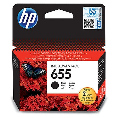 HP 655 касета с черно мастило