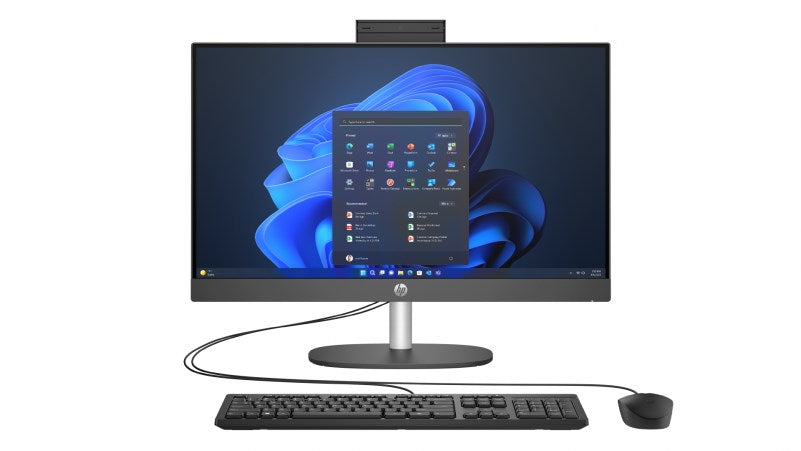 HP ProOne 240 G10 Intel® Core™ i3 i3-N300 60,5 см (23,8") 1920 x 1080 пиксела All-in-One PC 8 GB DDR4-SDRAM 512 GB SSD Windows 11 Pro Wi-Fi 6 (802.11ax) Сив