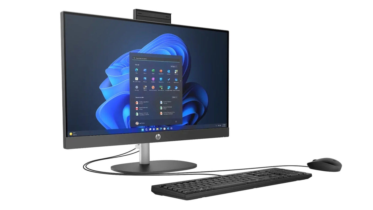HP ProOne 240 G10 Intel® Core™ i3 i3-N300 60,5 см (23,8") 1920 x 1080 пиксела All-in-One PC 8 GB DDR4-SDRAM 512 GB SSD Windows 11 Pro Wi-Fi 6 (802.11ax) Сив
