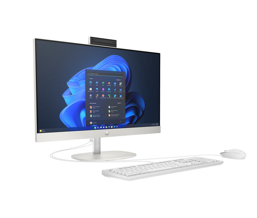 HP ProOne 240 G10 AiO Ultra 5 125U 23.8"FHD IPS 250nits AG 16GB DDR5 5600 SSD512 Xe Graphics Kb+Mouse Cam 5Mpx W11Pro Черен 3Y OnSite