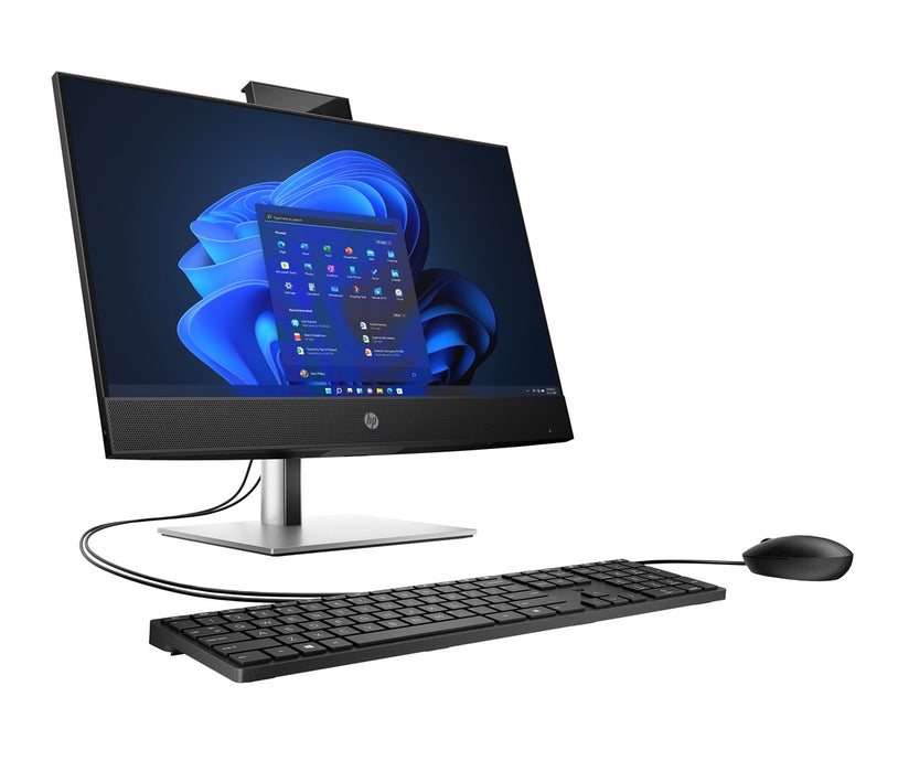 HP ProOne 440 G9 AiO i5-14400T 23.8"FHD IPS 250nits AG 16GB DDR5 4800 SSD512 UHD 730 Kb + мишка Cam 5Mpx W11Pro Черен 3Y OnSite