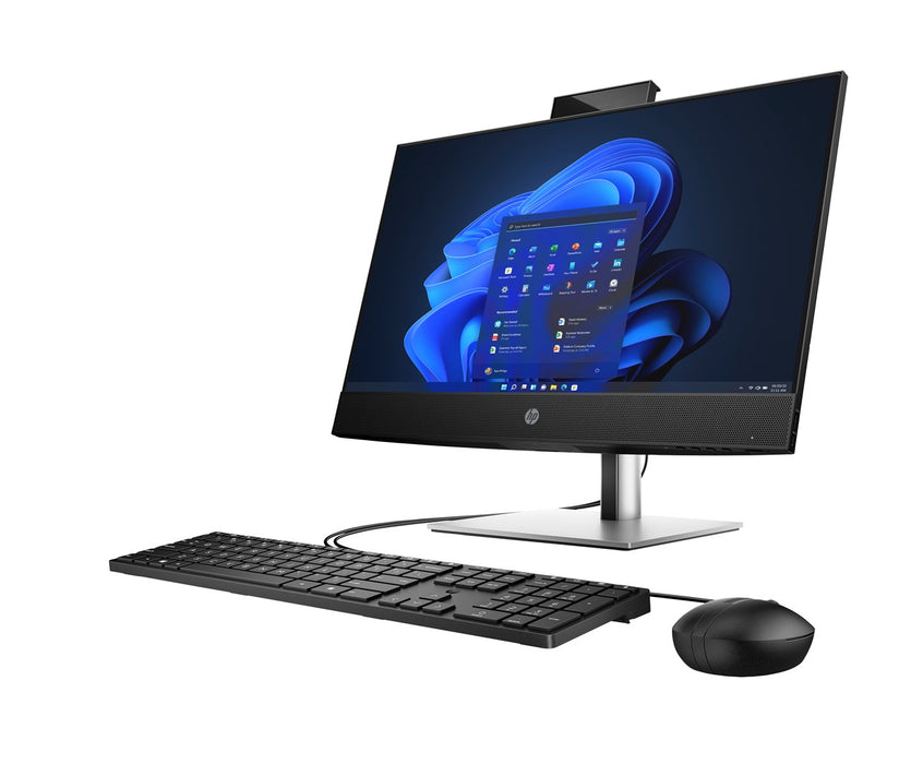 HP ProOne 440 G9 AiO i5-14400T 23.8"FHD IPS 250nits AG 16GB DDR5 4800 SSD512 UHD 730 Kb + мишка Cam 5Mpx W11Pro Черен 3Y OnSite