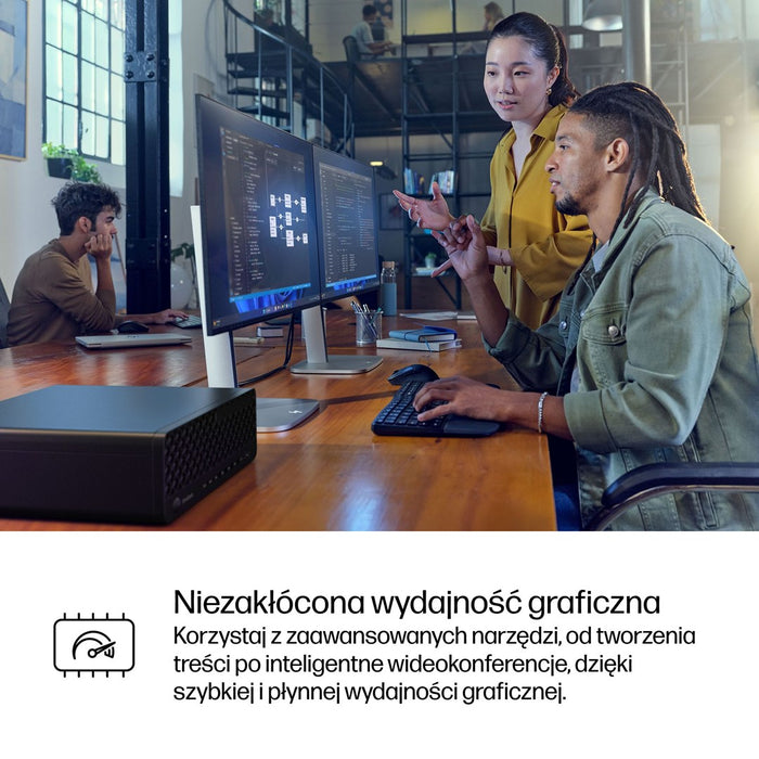 HP EliteDesk 8 SFF G1i Ultra 7 265 16GB DDR5 5600 SSD1TB Arc W11Pro 3 години на място