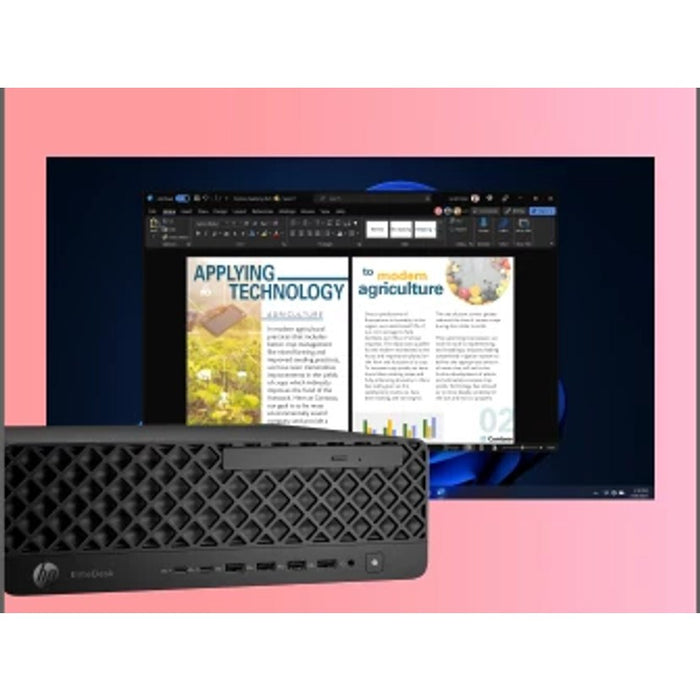 HP EliteDesk 8 SFF G1i Ultra 7 265 16GB DDR5 5600 SSD1TB Arc W11Pro 3 години на място