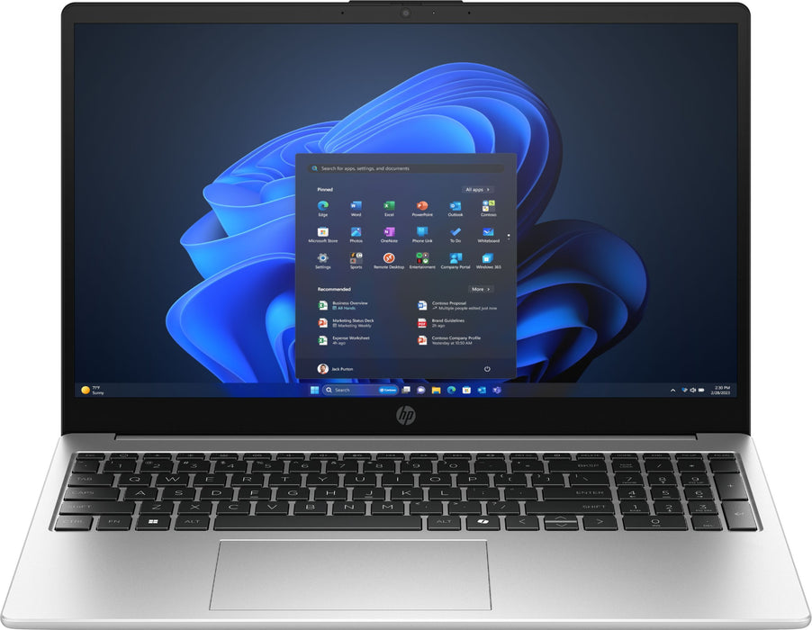 Лаптоп HP - 250R G10, 15.6'', FHD, Core 3, 8GB/512GB, сребрист
