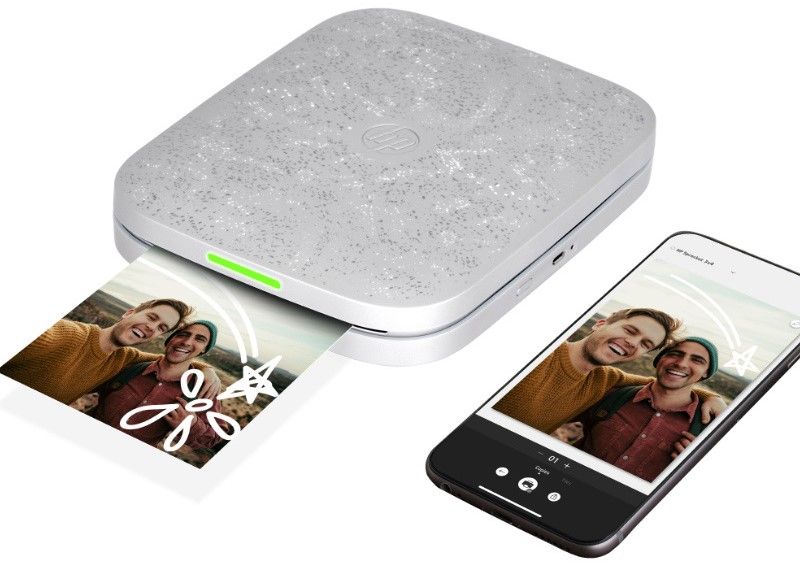 Фото принтер HP - Sprocket, 3X4'', Silver