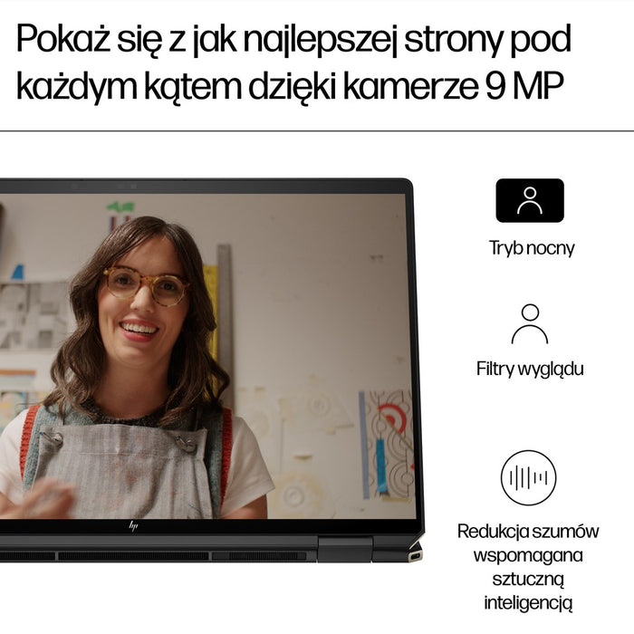 HP Spectre x360 16-aa0233nw Ultra 7 155H 16" 2.8K сензорен OLED 120Hz AG 16GB DDR5 6400 SSD1TB RTX 4050_6GB камера 9MP 83Wh W11Pro 2Y