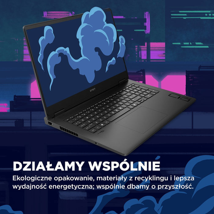 HP OMEN 17-db0128nw Ryzen 5 8645HS 17.3"FHD IPS 144Hz 300n AG 16GB DDR5 5600 SSD512 RTX 4060_8GB 83Wh Win11 2Y