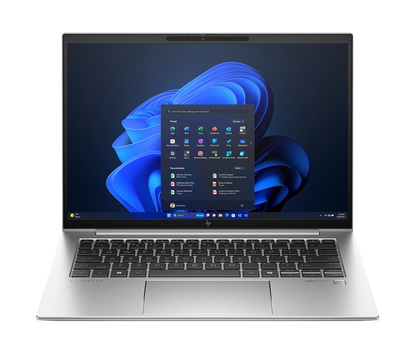 HP EliteBook 840 14-инчов преносим компютър G11 Intel Core Ultra 5 125U Лаптоп 35,6 см (14") WUXGA 16 GB DDR5-SDRAM 512 GB SSD Wi-Fi 6E (802.11ax) Windows 11 Pro Сребрист