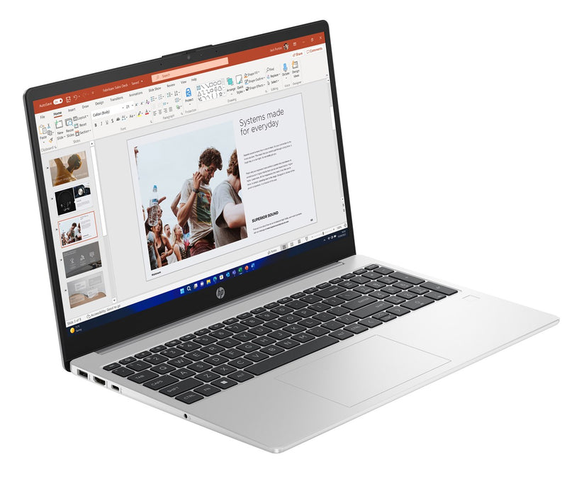 Лаптоп HP 250 G10 Intel® Core™ i5 i5-1334U 39,6 см (15,6") Full HD 16 GB DDR4-SDRAM 512 GB SSD Wi-Fi 6 (802.11ax) Windows 11 Pro Сребрист