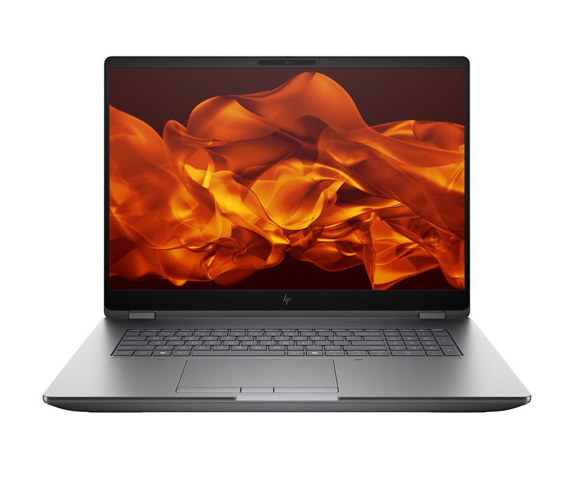 Мобилна работна станция HP ZBook Fury G1i с Intel Core Ultra 7 265HX, 45,7 см (18"), WQXGA, 32 GB DDR5-SDRAM, 1 TB SSD, NVIDIA RTX PRO 3000, Blackwell, Wi-Fi 7 (802.11be), Windows 11 Pro, AI работна станция, AI компютър, сребрист цвят