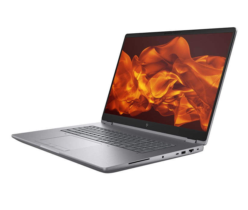 Мобилна работна станция HP ZBook Fury G1i с Intel Core Ultra 7 265HX, 45,7 см (18"), WQXGA, 32 GB DDR5-SDRAM, 1 TB SSD, NVIDIA RTX PRO 3000, Blackwell, Wi-Fi 7 (802.11be), Windows 11 Pro, AI работна станция, AI компютър, сребрист цвят