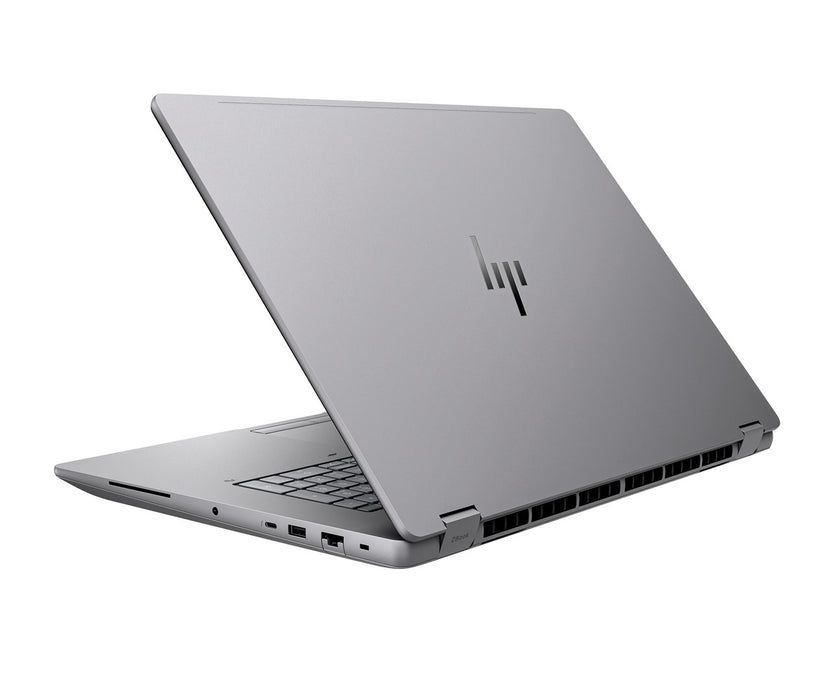 Мобилна работна станция HP ZBook Fury G1i с Intel Core Ultra 7 265HX, 45,7 см (18"), WQXGA, 32 GB DDR5-SDRAM, 1 TB SSD, NVIDIA RTX PRO 3000, Blackwell, Wi-Fi 7 (802.11be), Windows 11 Pro, AI работна станция, AI компютър, сребрист цвят