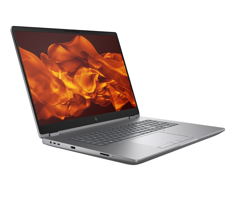 Мобилна работна станция HP ZBook Fury G1i с Intel Core Ultra 7 265HX, 45,7 см (18"), WQXGA, 32 GB DDR5-SDRAM, 1 TB SSD, NVIDIA RTX PRO 3000, Blackwell, Wi-Fi 7 (802.11be), Windows 11 Pro, AI работна станция, AI компютър, сребрист цвят