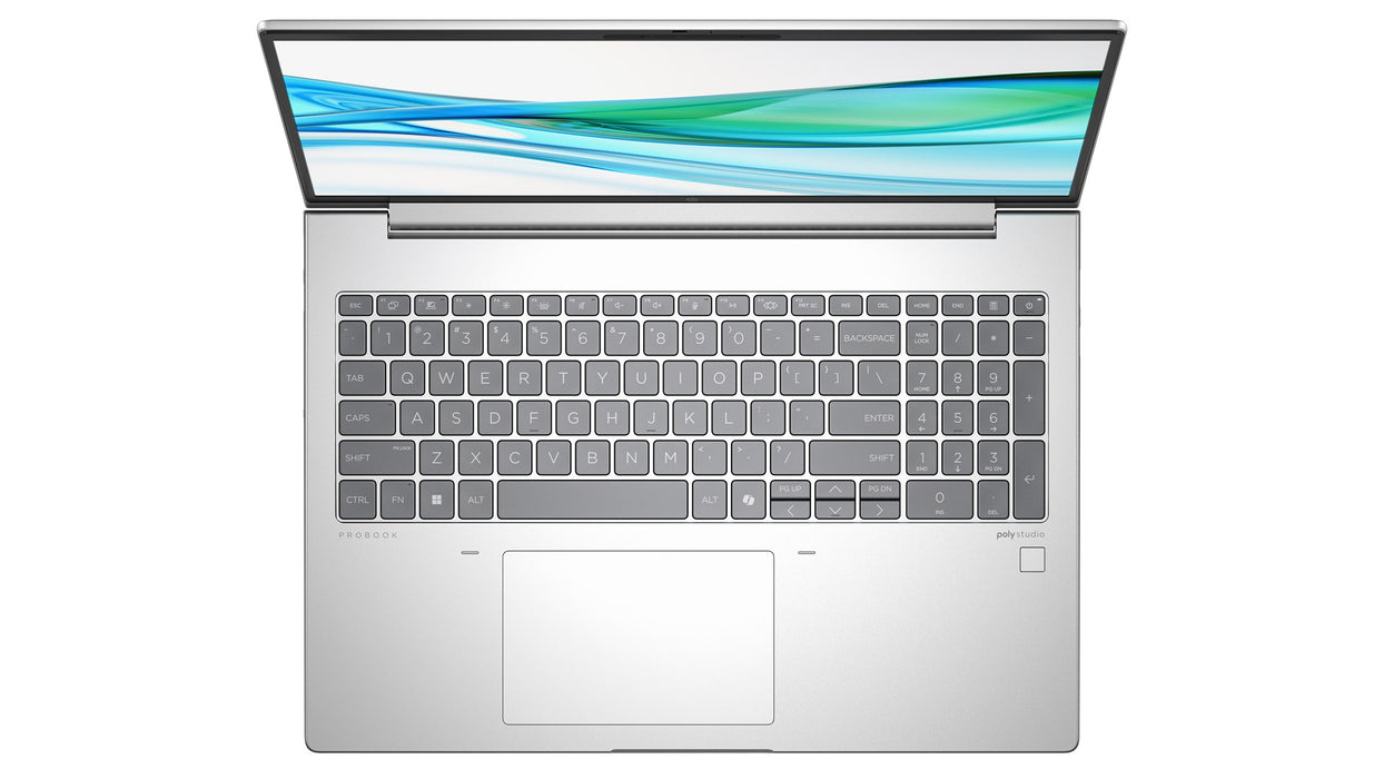 Лаптоп HP ProBook 465 G11 с AMD Ryzen™ 7 7735U, 40,6 см (16"), WUXGA, 16 GB DDR5-SDRAM, 512 GB SSD, Wi-Fi 6E (802.11ax), Windows 11 Pro, сребрист