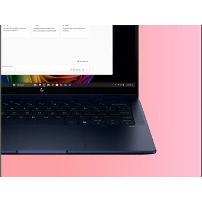 HP EliteBook X G1i Flip Ultra 7 258V 14" 2.5K сензорен екран 800 нита 120Hz AG 32GB LPDDR5x-8533 SSD512 Intel Arc Cam IR 5 Mpx AI 68Wh W11Pro син алуминий 3-годишен на място