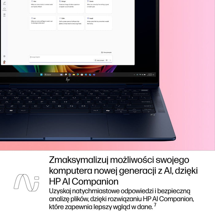 HP EliteBook X G1i Flip Ultra 7 258V 14" 2.5K сензорен екран 800 нита 120Hz AG 32GB LPDDR5x-8533 SSD512 Intel Arc Cam IR 5 Mpx AI 68Wh W11Pro син алуминий 3-годишен на място