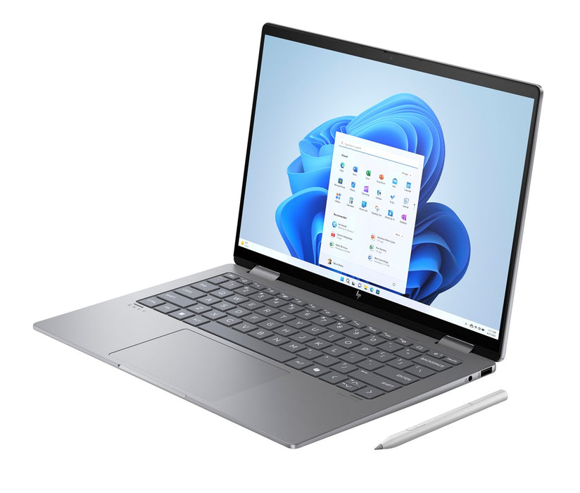 HP Envy x360 14-fa0016nw Ryzen 7 8840HS 14"WUXGA Touch 300nits 16GB LPDDR5-6400 SSD512 Radeon 780M Cam 5 Mpx IR 59Wh Win11 Meteor Silver Aluminum 2Y