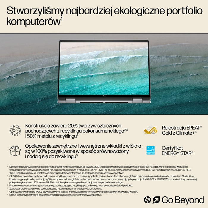 HP Envy x360 14-fa0016nw Ryzen 7 8840HS 14"WUXGA Touch 300nits 16GB LPDDR5-6400 SSD512 Radeon 780M Cam 5 Mpx IR 59Wh Win11 Meteor Silver Aluminum 2Y