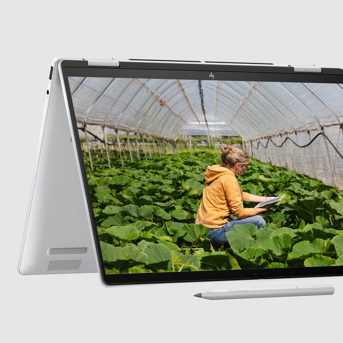 HP Envy x360 14-fa0016nw Ryzen 7 8840HS 14"WUXGA Touch 300nits 16GB LPDDR5-6400 SSD512 Radeon 780M Cam 5 Mpx IR 59Wh Win11 Meteor Silver Aluminum 2Y