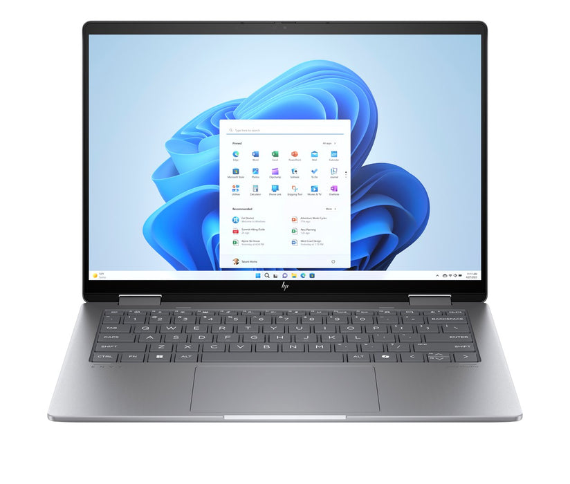 HP Envy x360 14-fa0016nw Ryzen 7 8840HS 14"WUXGA Touch 300nits 16GB LPDDR5-6400 SSD512 Radeon 780M Cam 5 Mpx IR 59Wh Win11 Meteor Silver Aluminum 2Y