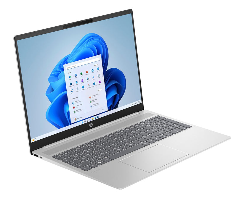 HP Pavilion 16-ag0007nw Ryzen 5 8540U 16"2K 300nits AG 16GB LPDDR5-6400 SSD512 Radeon 740M Cam 1080p 59Wh Win11 Natural Silver 2Y