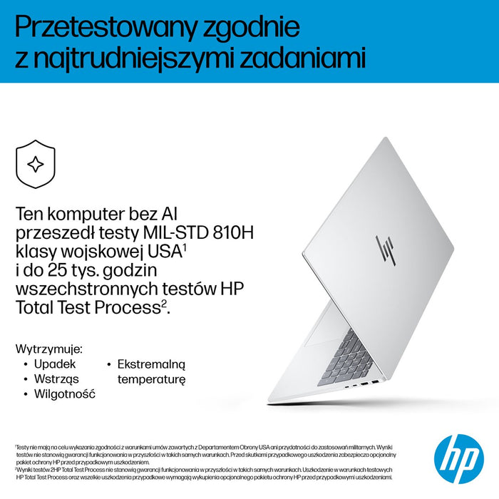 HP OmniBook 7 16-az0222nw, Core 5 210H, 16" 2K, 300 кд/16GB, DDR5 5200 SSD, 512 GB, Intel Graphics 6400, 5 Mpx, IR, 70 Wh, Win11, Glacial Silver, 2 години гаранция