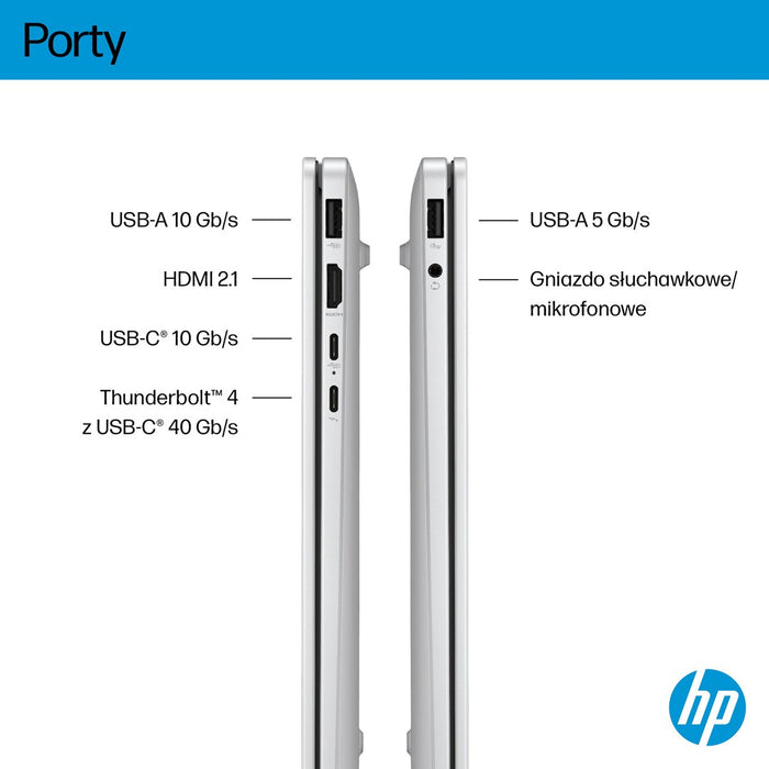 HP OmniBook 7 AI 14-fr0221nw Ultra 5 225U 14"2K 300nits AG 16GB LPDDR5-5200 SSD512 Intel Graphics Cam 5 Mpx IR 68Wh Win11 Glacial Silver 2Y