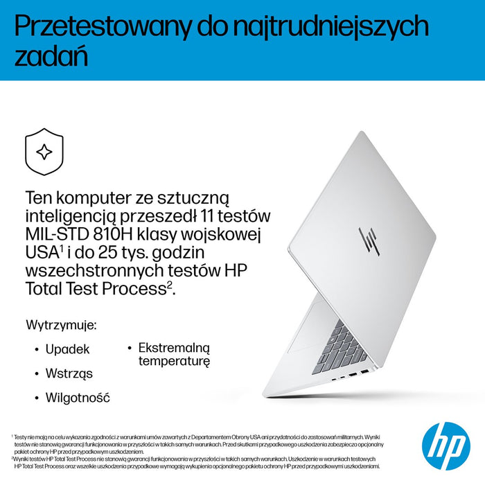 HP OmniBook 7 AI 14-fr0003nw Ultra 5 225U 14"2K OLED BV LBL 300nits 16GB LPDDR5-7467 SSD512 Intel Arc Cam 5 Mpx IR 68Wh W11Pro Glacial Silver 2Y