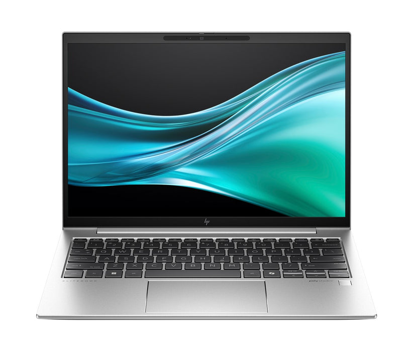 Лаптоп HP EliteBook 835 G11 с AMD Ryzen™ 5 8540U, 33,8 см (13,3"), WUXGA, 16 GB, LPDDR5x-SDRAM, 512 GB SSD, Wi-Fi 6E (802.11ax), Windows 11 Pro, AI, сребрист