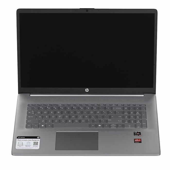 HP 17-CP2025D Ryzen 5 7520U 17.3" FHD IPS 8GB 512GB SSD Bluetooth Windows 11 Natural Silver (РЕОПАКОВАН) 2 години гаранция Нов Преопакован/Преопакован